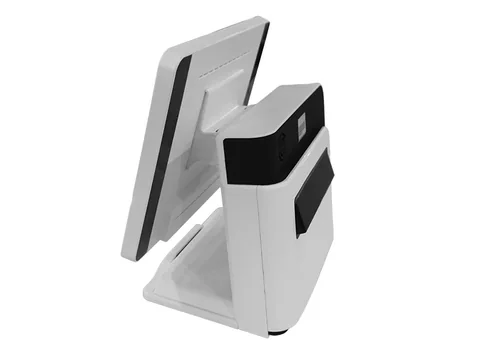CTouch-10侧视实拍,白色机身与接口区