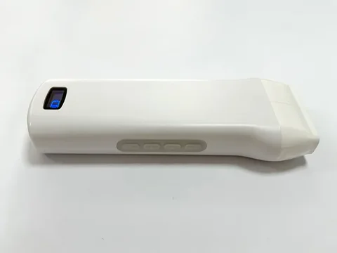6X侧视实拍,电量屏亮起与侧面按键排