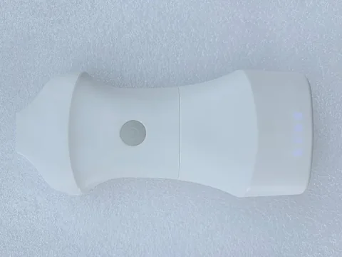 9S机身俯拍特写,灰色电源按键与蓝色电量指示灯